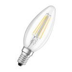 Osram LED Superstar Classic E14 Candela Filamento Chiara 2.2W 300lm - 927 Bianco Molto Caldo | Dimmerabile -  Sostitutiva 25W