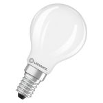 Ledvance Classic LED E14 Pera Ghiaccio 2.5W 470lm - 827 Bianco Molto Caldo | Dimmerabile - Sostitutiva 40W