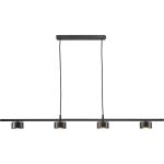 Nordlux Luce pendente Rail Clyde 20W 827 350lm 120D Nero - Metallo | Dimmerabile - Bianco Molto Caldo