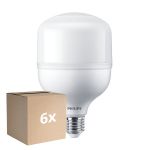 Confezione Multipack 6x Philips TrueForce Core LED E27 HPL/HPI/SON G3 Ghiaccio 30W 4000lm 180D - 840 Bianco Freddo | Sostitutiva 125W