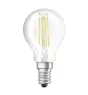 Osram Retrofit LED E14 Sferica Filamento Chiara 4W 470lm - 840 Bianco Freddo | Sostitutiva 40W