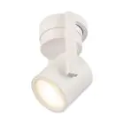 SLV Oculus Parete e Luce da soffitto Aluminium Bianca 11W 780lm - 920-930 Dim To Warm | Miglior Resa Cromatica - Dimmerabile 