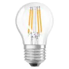 Ledvance Classic LED E27 Pera Filamento Chiara 3.4W 470lm - 927 Bianco Molto Caldo | Miglior resa cromatica - Dimmerabile - Sostitua 40W
