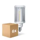 Confezione Multipack 6x Philips TrueForce LED E27 HPL Chiara 28W 4000lm 360D - 840 Bianco Freddo | Sostitutiva 125W