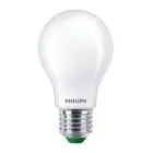 Philips MASTER LED Bulbo Ultra Efficient E27 Pera Ghiaccio 7.3W 1535lm - 827 Bianco Molto Caldo | Sostitutiva 100W